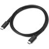 Lenovo 4X91U94411, maschio, maschio, 1 m, 80 Gbit/s, nero, 0 - 40 °C