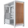 Corsair FRAME 5000D WOOD RS, Torre Media, PC, Noce, Bianco, ATX, E-ATX, Micro ATX, Mini-ITX, Plastica, Acciaio, Vetro Temperato, Gaming