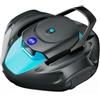 Gre - RBG90 Robot Pulitore Elettrico e Ricaricabile per Piscine Fuori terra e Interrata fino a 80 m², Pulizia Automatica Fondo Piatto, Senza Fili, Autonomia 90 min, Serbatoio 2 L