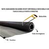 NONE Rete Zanzariere Ricambio in Kit Universale Riducibile con Tasca e Rullo porte e finestre