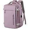 Kynley Zaino da viaggio e da ufficio 43x28x20 cm, impermeabile, con porta USB, scomparto per abbigliamento e laptop, zaino antifurto unisex per studenti, affari e turismo. ✅ Spedizioni in Spagna in 48/72h