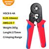 XIONGISOLAR Pinza a crimpare HSC8 6-4 Terminale tubolare Crimpatrice Filo Mini Ghiera Crimpatrice Strumento Kit elettrico domestico