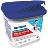 Astralpool Cloro multi-azione 5kg di Astralpool - Disinfettante, anti-alga e con effetto flocculante - Mantiene l'acqua pulita, cristallina e priva di alghe Thayba.