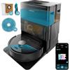Cecotec Robot aspirapolvere e lavapavimenti Cecotec con AI e base autopuvente Conga X70. Motore di aspirazione da 15000 Pa, Base 4 in 1, Tecnologia Laser, Mop Rotanti, Spazzola Laterale, App e Bluetooth