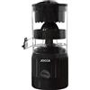 JOCCA Spremiagrumi automatico ricaricabile Jocca Elegance. Spremitura senza sforzo, senza sprechi o retrogusti. Preserva la fibra. Design compatto in nero, facile da riporre. Batteria da 2x1300mAh. Ideale
