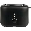 JOCCA Tostapane Jocca Elegance a 2 Fette con 7 Livelli di Tostatura - Funzioni di Riscaldo, Scongelamento e Annullamento con Luci LED - Vassoio Raccoglibriciole Rimovibile - Acciaio Inox Lucido - 800-1000W