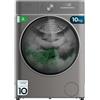 Cecotec Lavasciuga 10-6Kg Carica Frontale Bolero Wash&Dry 10680 Inverter Acciaio A. 1400RPM, 16 Programmi