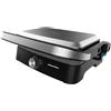Cecotec Griglia Elettrica Cecotec con Grill Rock'nGrill 1500 Apertura Totale. 1500W, Apertura a 180º, Rivestimento Antiaderente RockStone, Piastra Flottante