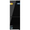 Cecotec Frigorifero Combi Cecotec 409L Total No Frost Bolero CoolMarket Combi 409 Vetro Nero E. Altezza 185 cm, MASSIMO INTERNO con tecnologia VIP
