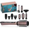 Cecotec Air Brush 10 CeramicCare 10in1 Accessori per aerografo. 1200 W, Asciugacapelli, Piastra, Arricciacapelli, Volumizzatore, Diffusore