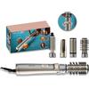 Cecotec CeramicCare 5in1 AirBrush Gyro Elite Spazzola Rotante ad Aria. 1100W, Funzione Ionica, 5 Testine