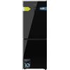 Cecotec Frigorifero Combi Cecotec 409L Total No Frost Bolero CoolMarket Combi 409 Vetro Nero C. Altezza 185 cm, MASSIMO INTERNO con tecnologia VIP