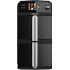 Cecotec Friggitrice ad Aria Cecotec 10L con Secchi Sovrapposti Cecofry DuoLevel 10000. 2400 W, secchi da 5 litri, controllo touch
