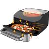 Cecotec Forno per pizza elettrico Cecotec 7L Pizza&Fry 7000. 2200 W, pizze da 13 pollici, touch screen, 8 programmi