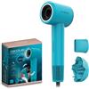 Cecotec Asciugacapelli Cecotec Compatto e Leggero DryNova Blue Wave. 1600W, 110000RPM, Motore Brushless, Diffusore e Concentratore
