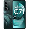 NONE Telefono - realme C71 4G, Versione europea, 6000 mAh, Scarica tramite onde acustiche, 6,67", 120Hz, FOTOCAMERA DA 50 MP CON IA, Design esterno a piume, Smartphone