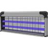 Fabrilamp Zanzariera Elettrica Diablo 40W 2xUV C/chain Portata 100m² 26,6x64,5x8,5 cm Griglia di protezione facile da pulire e senza l'uso di sostanze chimiche Protezione efficace contro zanzare, mosche e