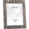 NONE Cornice portafoto in resina 20x25cm argento est: 24,5x1,5x30cm