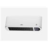 Fabrilamp ABRILA Split Ceramica PTC Bonaire 2000w Bianco 2 potenze 3 funzioni Display, telecomando, temperatura, sicuro. IP23 20,5x50x12cm Qualità Garantita