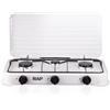 NONE Piano cottura a gas RAF 3 fuochi Grill Copertura protettiva