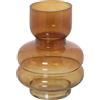 NONE Vaso in vetro ambrato 9x20 cm