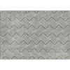 HOMCOM Tappeto HOMCOM 200x140 cm a pelo corto, lavabile in lavatrice, ipoallergenico, per soggiorno, camera da letto, ufficio