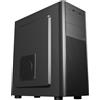 UNYKAch "Case Unykach UK8026 ATX - Dimensioni disco supportate 3,5"", 2,5"" - USB-A 2.0, USB-A 3.0, USB-C, audio - Nero"