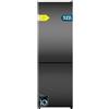 Cecotec Frigorifero Combi Cecotec 322L Bolero CoolMarket Combi 322i Dark D. 185,5 cm di altezza, 59,5 cm di larghezza, tecnologia Multi Airflow