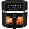 KotiCidsin Fryer Air 8,5 L con finestra trasparente e illuminazione integrata, touch screen a LED