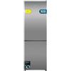 Cecotec Frigorifero Combi Cecotec 322L Bolero CoolMarket Combi 322i Inox D. 185,5 cm di altezza, 59,5 cm di larghezza, tecnologia Multi Airflow