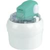 Jocca Freezer per Gelato e Sorbetti Compatto Turchese da 1L con Termostato Reversibile e Basso Consumo di 8W