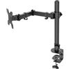 NONE Supporto per Monitor Singolo, Supporto da Scrivania con Rotazione, Inclinazione, Movimento, Altezza Regolabile, Montaggio VESA per Monitor da 15-33" fino a 8 kg di peso massimo, Supporto per Monitor