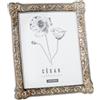 NONE Cornice portafoto in resina 20x25cm argento est: 26,5x2x31cm