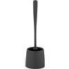 NONE Porta Spazzolone per WC Artic Floor - Nero Opaco 38 cm