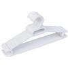 NONE Appendiabiti multiuso in plastica resistente e leggera 37x18 cm - design sottile salvaspazio - colore bianco - confezione da 20, 40, 60 o 80 pezzi - versatili per magliette, camicie, vestiti e abiti