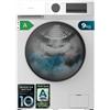Cecotec Lavatrice a Carica Frontale Cecotec 9Kg Bolero DressCode 9450 Inverter, 1400 giri/min, 16 programmi, Classe A-10%, Motore Inverter Plus