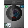 Cecotec Lavatrice a Carica Frontale 7Kg Bolero DressCode 7450 Inverter Acciaio, 1200 giri/min, 16 programmi, Classe A-10%