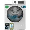 Cecotec Lavatrice a Carica Frontale 8Kg Bolero DressCode 8450 Inverter, 1400 giri/min, 16 programmi, Classe A-20%, Motore Inverter Plus