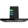 Cecotec Cappa Aspirante a Forma di T Bolero Flux TT 704400 Nera A++, 70 cm, 413,3 m³/h di aspirazione, Classe A++, Controllo Touch