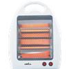 Fabrilamp ABRILA Igneo Fornello Elettrico al Quarzo 800W Bianco 2 potenze 2 elementi Portatile con maniglia antiribaltamento 39,5x30x14,5 cm Qualità garantita