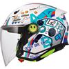 LS2 Casco da moto Ls2 Casco per bambini Of622 Funny Ii Next Level Ce U