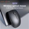 Ajazz Mouse da Gaming Wireless AJAZZ AJ06, Leggero 59g, 2.4G per Win/Mac/PS4/XBOX/Gamers/Ufficio