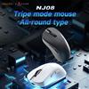 Ajazz Mouse da gioco wireless AJAZZ AJ08, leggero 59g, sensore Pixart PAW3311, 6 DPI fino a 12K, 2.4G/USB-C cablato