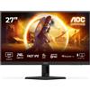 Aoc Monitor AOC Q27G4ZR 27" FastIPS QHD 240Hz/260Hz HDR400 - Tempo di risposta 1ms - Regolabile in altezza, inclinazione e rotazione - HDMI, DisplayPort - VESA 100x100mm - Colore nero
