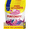 PUNTOMATIC 34+14 Capsule Floreali Tricamara (Confezione Risparmio 4x48 / 192 Lavaggi) - Detersivo per Bucato Bianco e Colorato, Smacchiatore, Profumo a Lunga Durata - Pronto all'Uso in Lavatrice