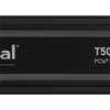 CRUCIALE Disco rigido solido Crucial t500 ssd 1tb m2 2280 pcie nvme 4.0 x4 dissipatore di calore