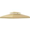 Outsunny Telo di ricambio Outsunny per tenda Arbor 3x4 m in poliestere ad alta densità 180 g/m² beige