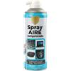 NONE Spray ad Aria Compressa 400ml e 200ml per la Pulizia Profonda di Tastiere, Computer, Stampanti e Dispositivi Elettronici - Rimozione di Polvere e Sporco Difficile - Include Tubo di Prolunga - Sicuro