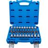 BGS 5170 | Serie di chiavi a bussola | 12,5 mm (1/2) | Esagono interno, profilo a T (per Torx), poligonale interno (per XZN) con testa sferica | 20 pz.