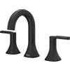Pfister Vaneri LF049VRIBB - Rubinetto per lavabo a 2 maniglie, 20,3 cm, 3 fori, finitura nera opaca